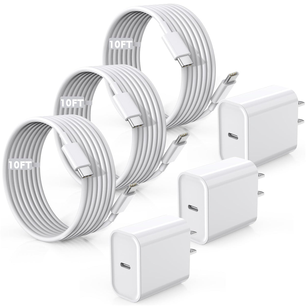 TrimDish fast charger wall plug 20W powers iPhone quickly and safely