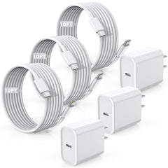 TrimDish fast charger wall plug 20W powers iPhone quickly and safely