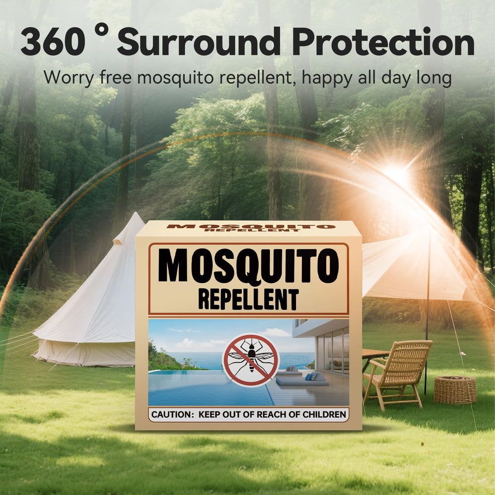 TrioVueLy patio scene illustrating outdoor mosquito protection.