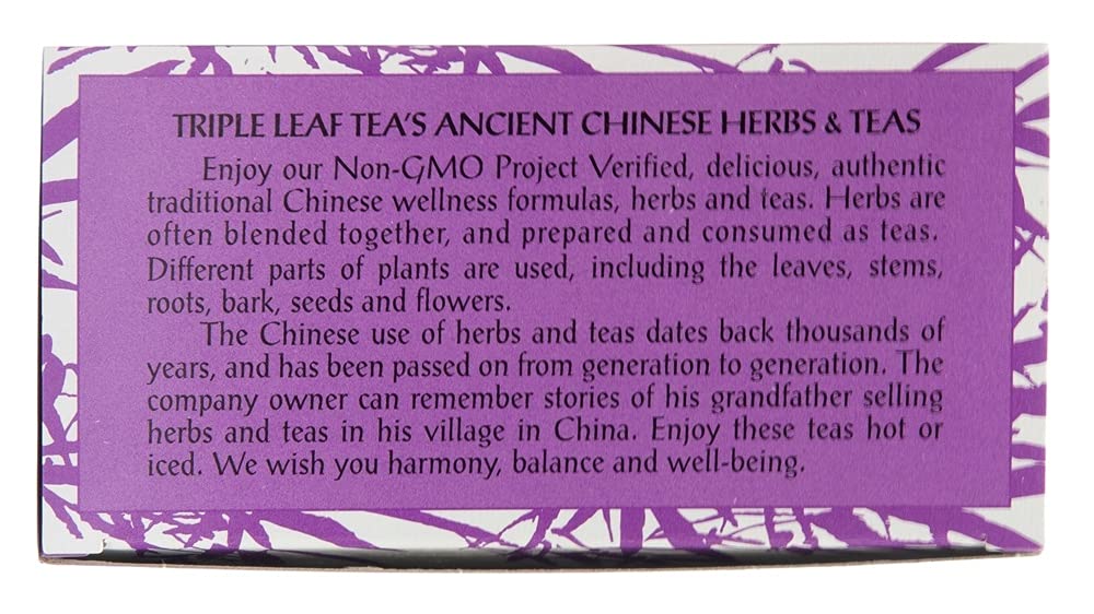 Fo-Ti and botanicals showcase in Triple Leaf Tea blend