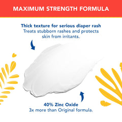 Hypoallergenic fragrance-free Triple Paste 3X Max protects sensitive skin.