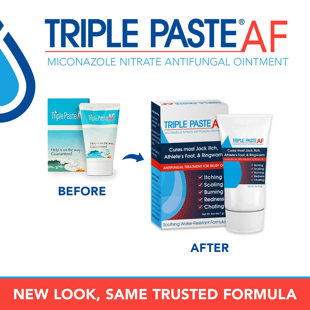 Applying Triple Paste AF on skin during workouts for comfort