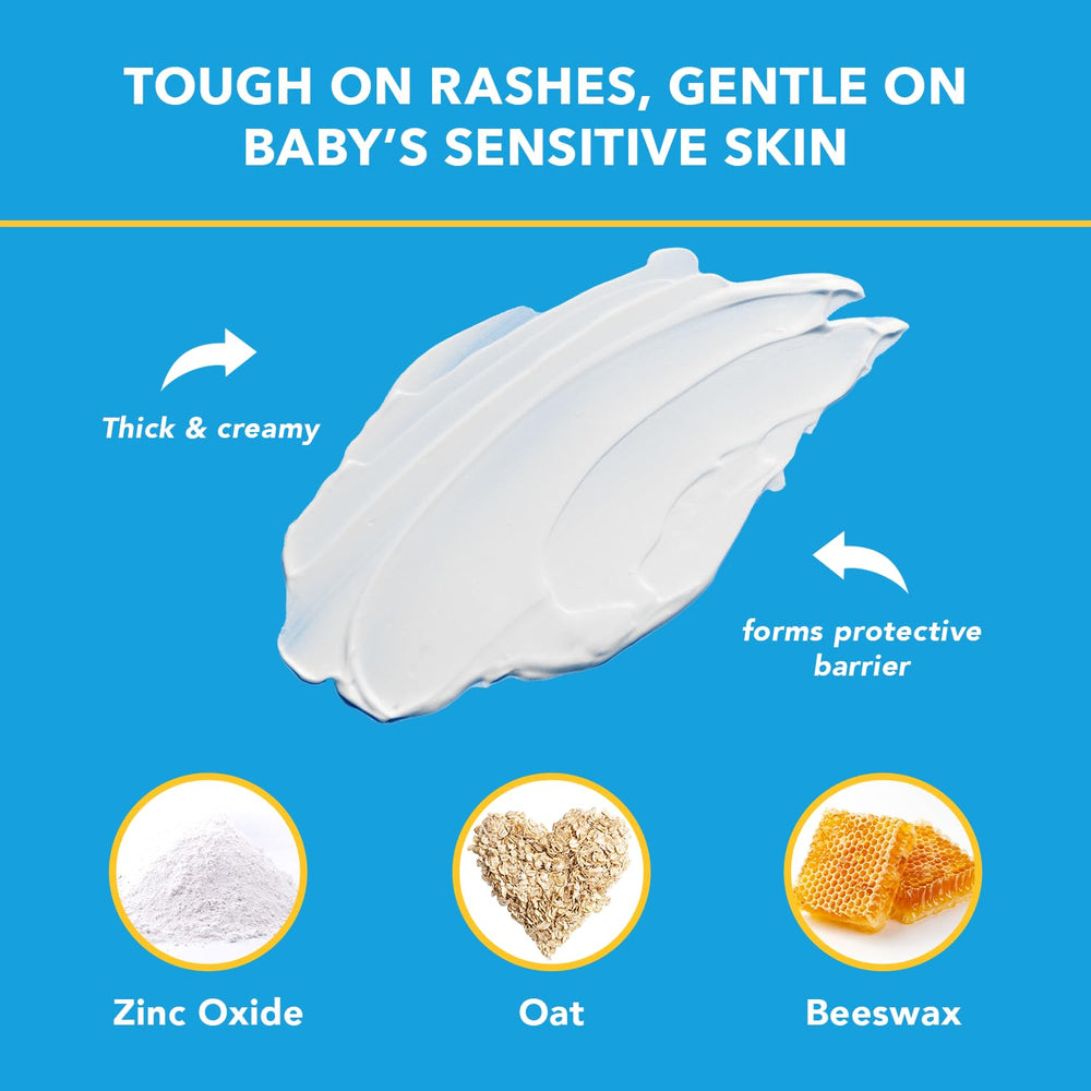 Triple Paste zinc oxide 12.8% formula supports soothing barrier protection.