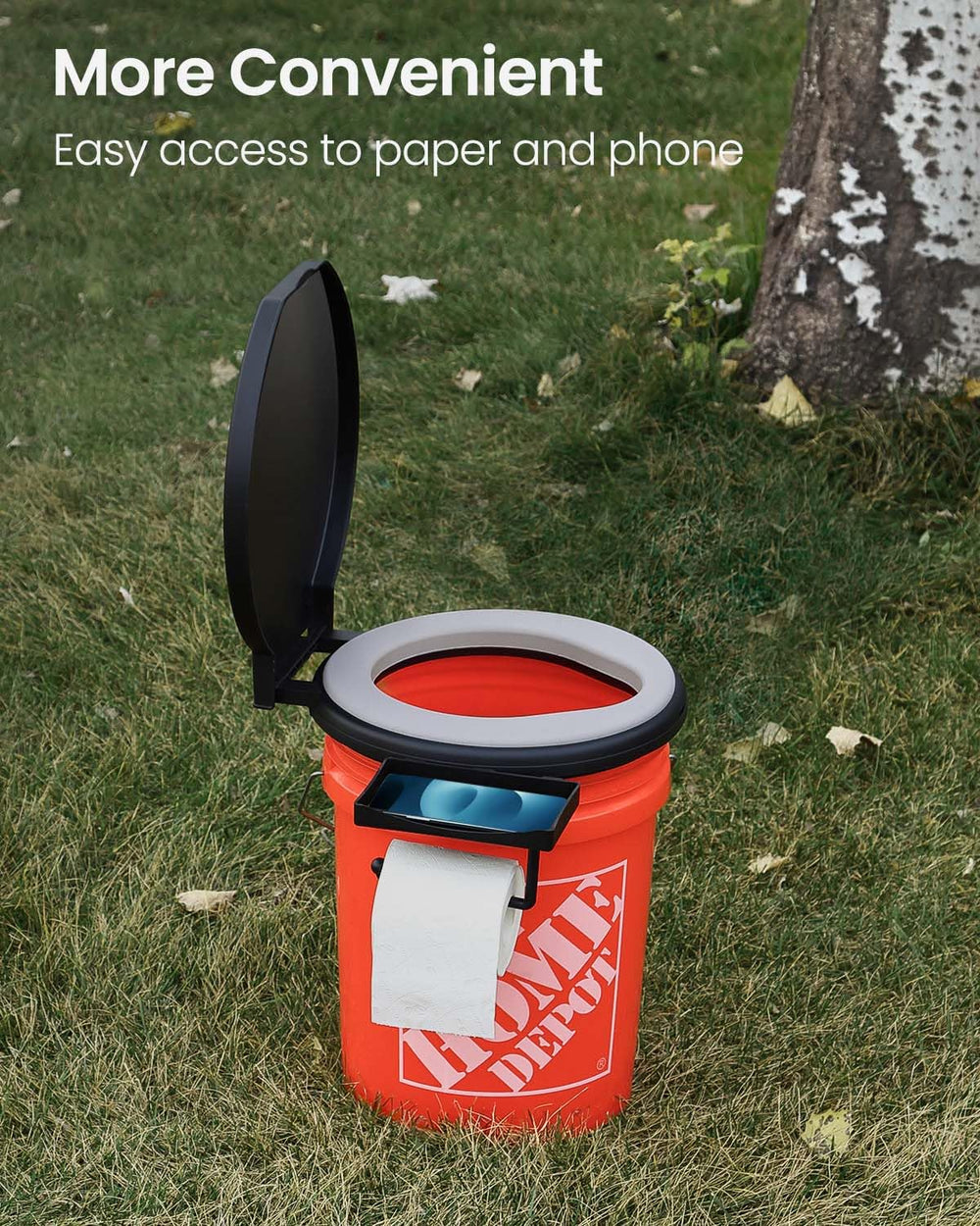 TRIPTIPS universal-fit-5gal-buckets ensures easy setup with most buckets.