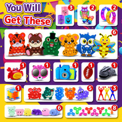 TRIRAXUS kids party favors assortment boosts party excitement and classroom rewards.