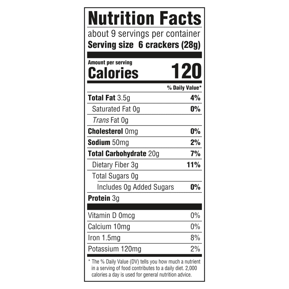 Triscuit Hint of Sea Salt crackers woven texture ideal for toppings