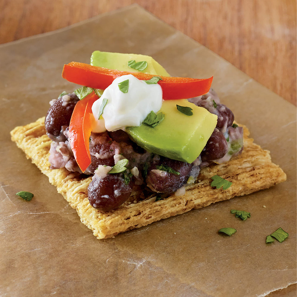 Triscuit Hint of Sea Salt with fruit pairing ideas