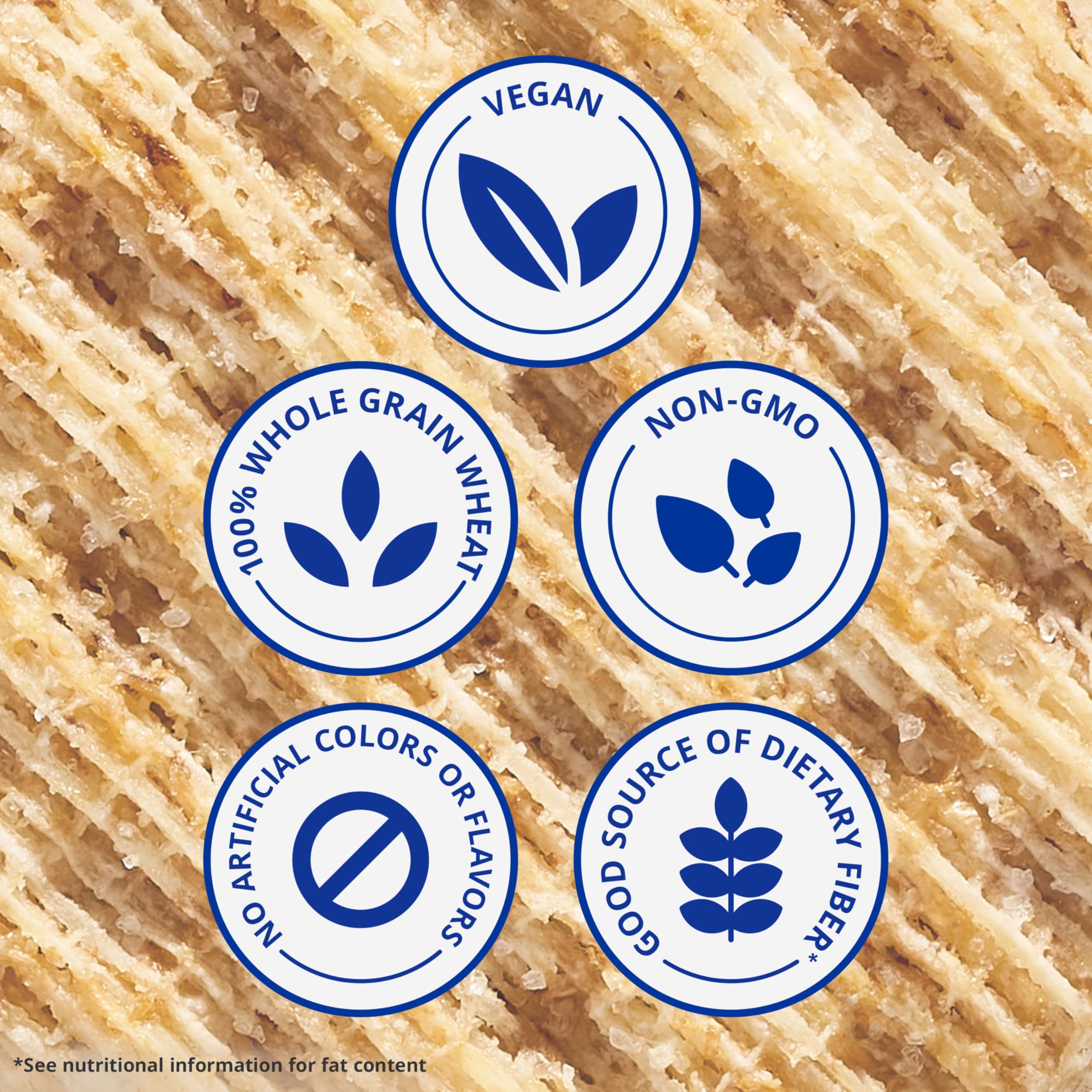 Triscuit Minis Original wheat crackers packaged on shelf for easy purchase.