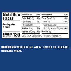 Triscuit Minis Original bulk twenty-pack shown, perfect for busy weekdays.