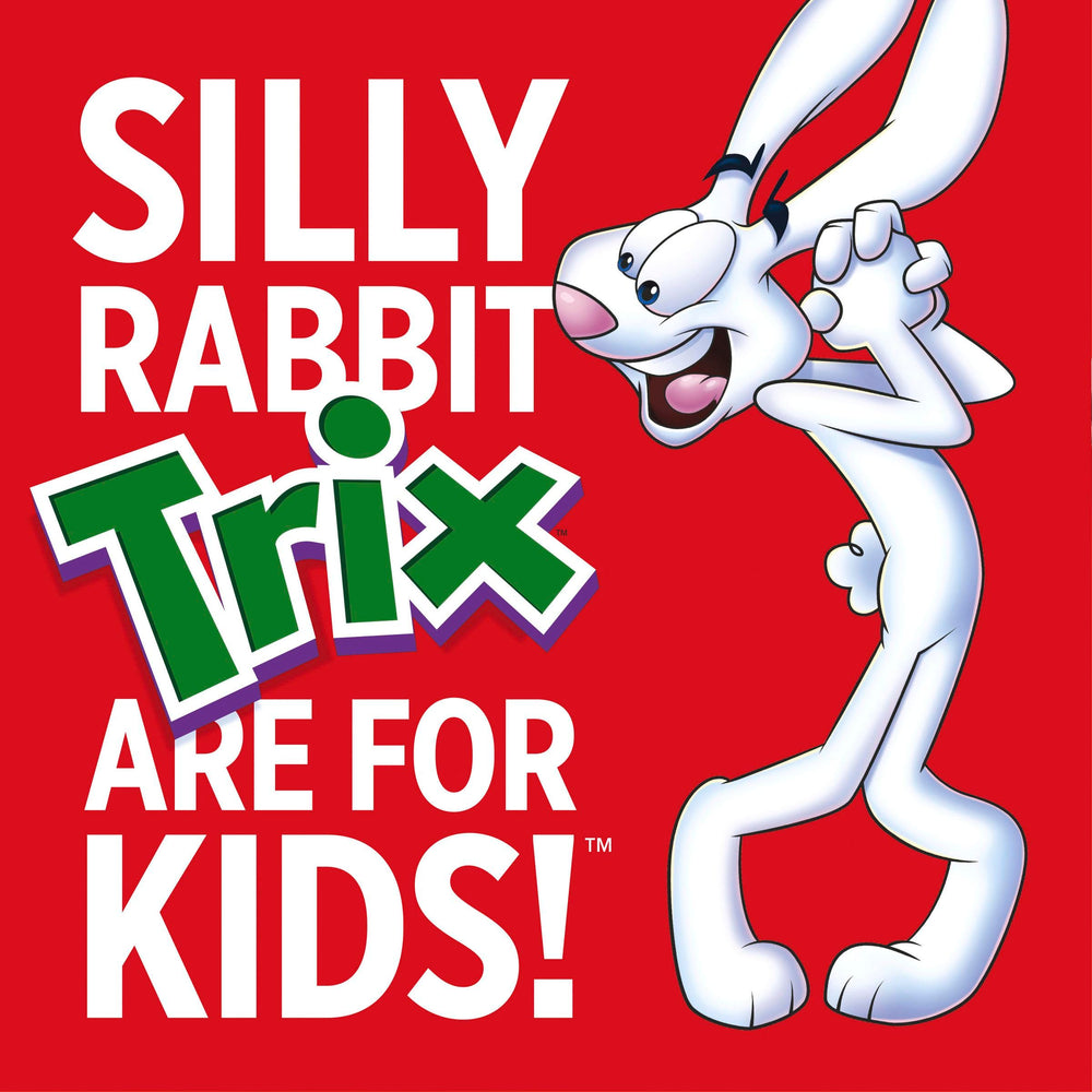 Family at the breakfast table enjoying Trix together.