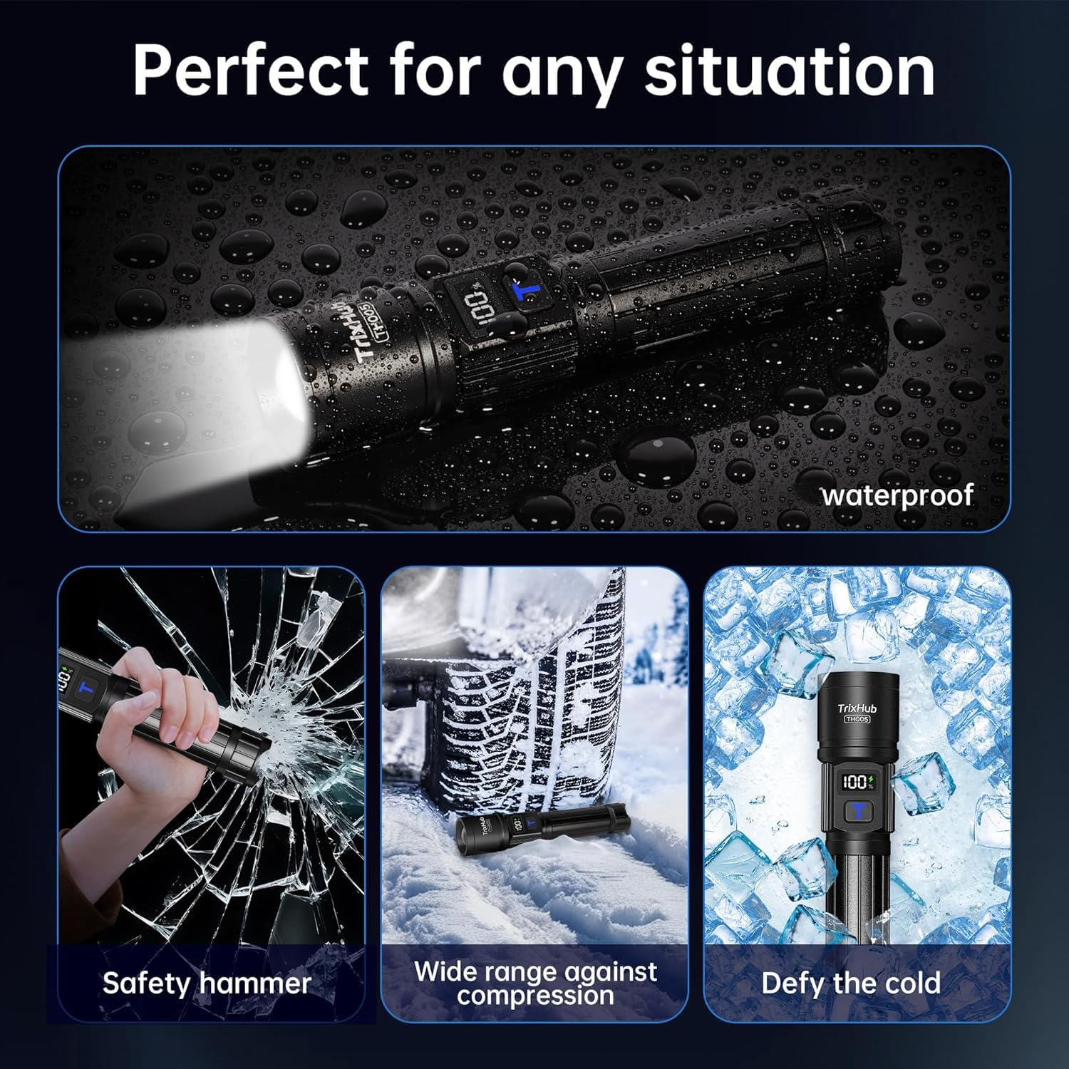 TrixHub gift-ready flashlight pack makes a thoughtful stocking stuffer.