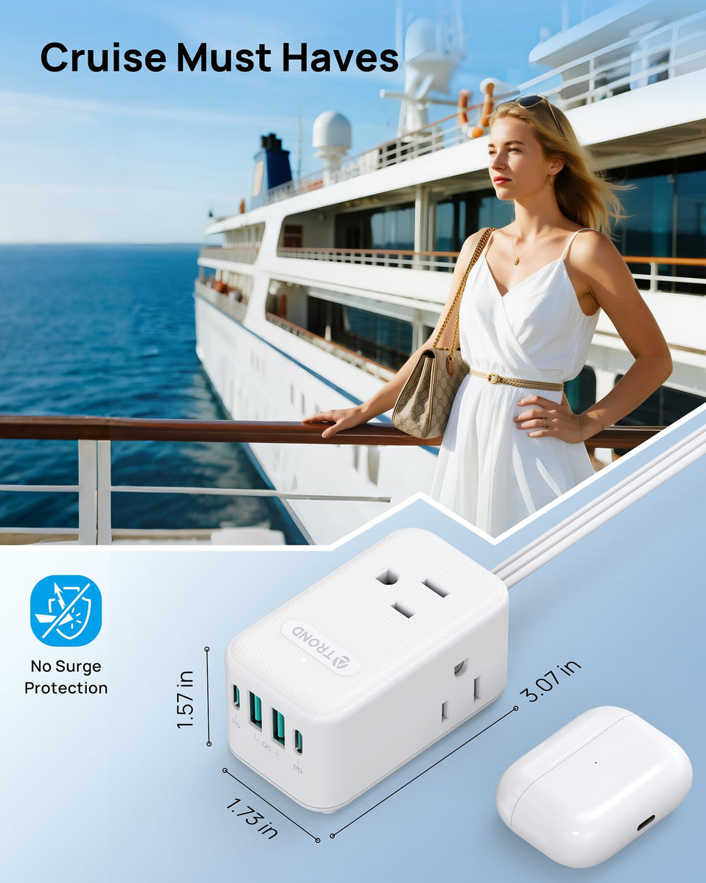 TROND desktop setup powered by 7-in-1 extension for convenience