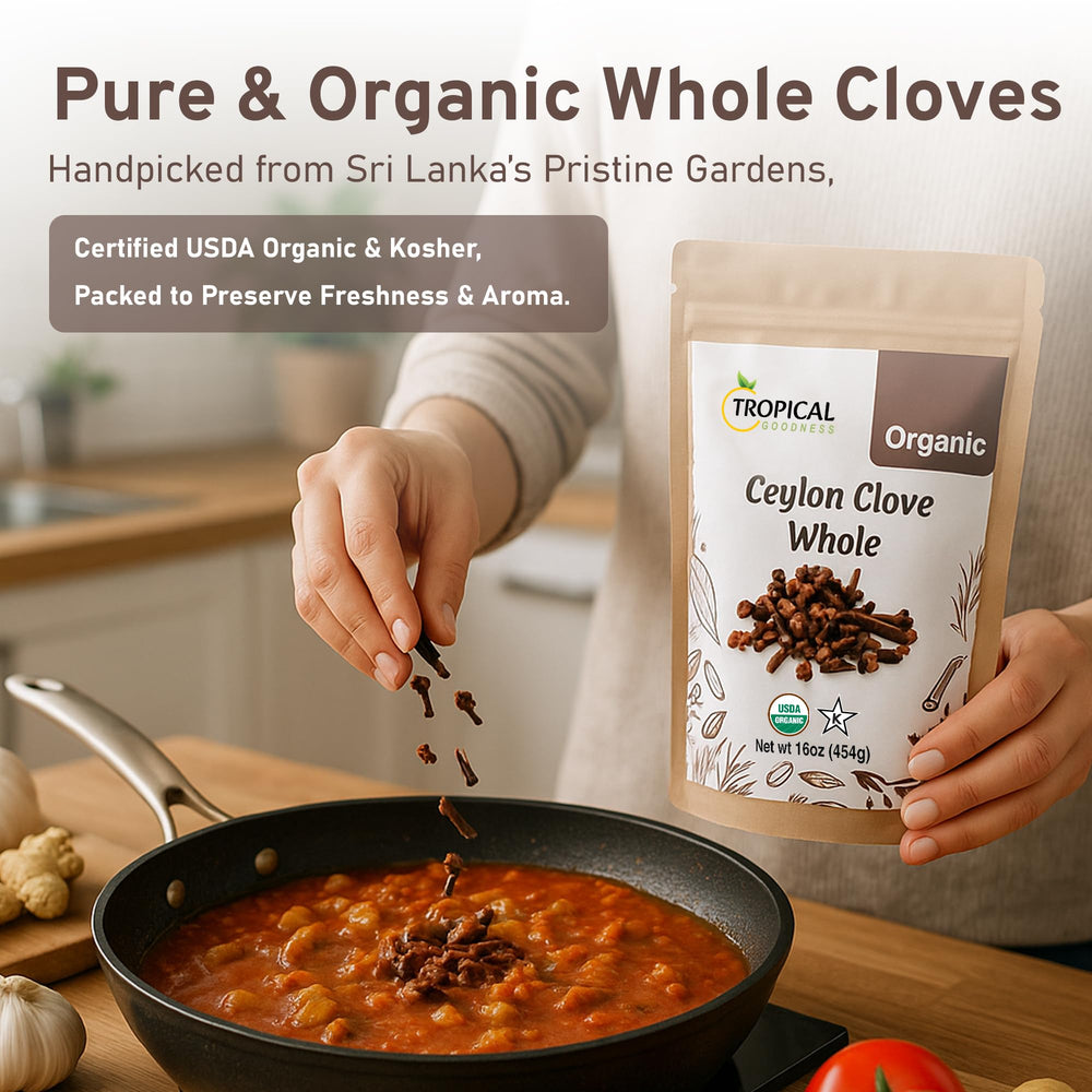 Tropical Goodness marinade glaze cloves add depth to dishes
