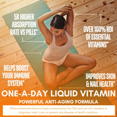 Tropical Oasis Mega Premium ingredients panel highlights 110 active ingredients