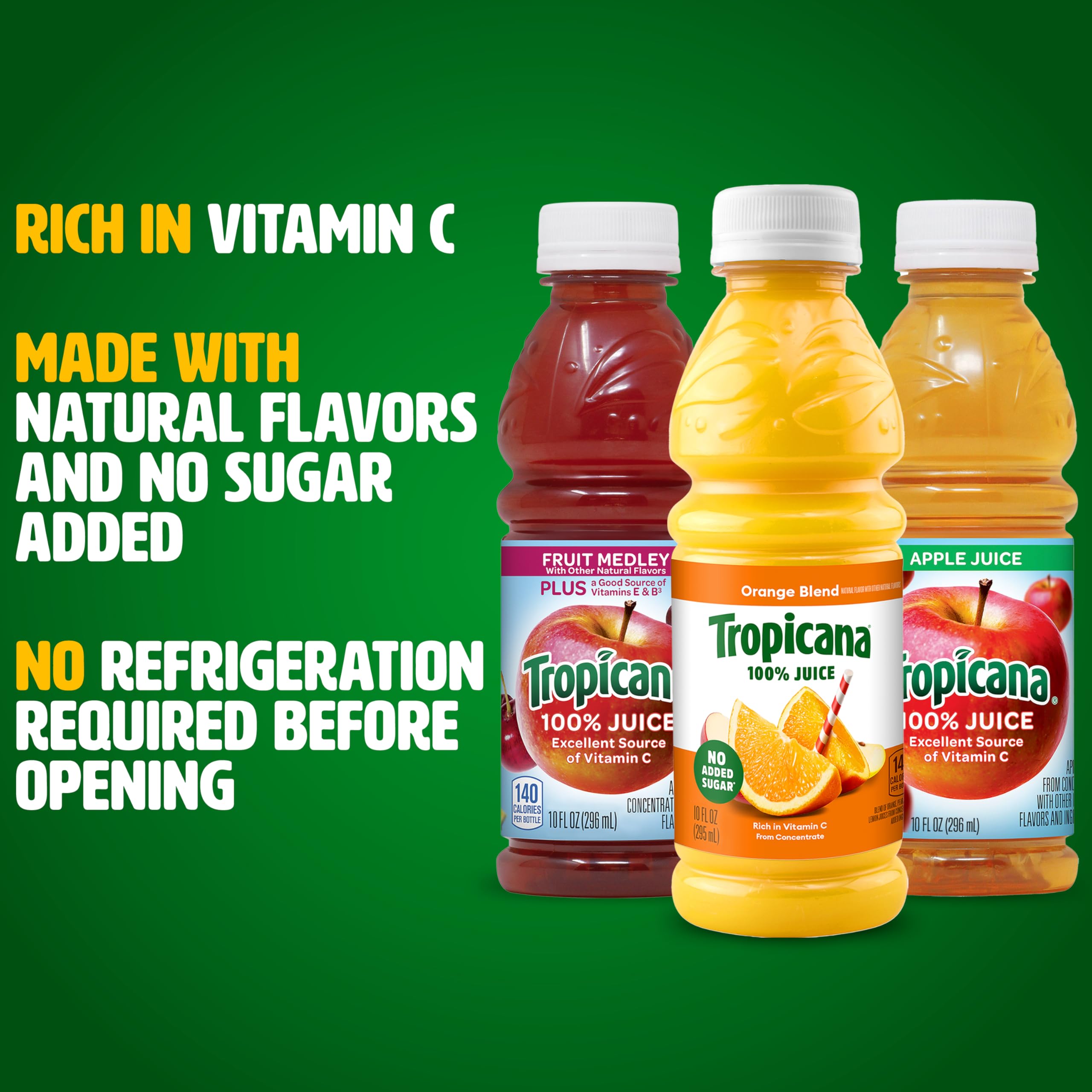Tropicana 24-pack display, ready for fridge stocking.