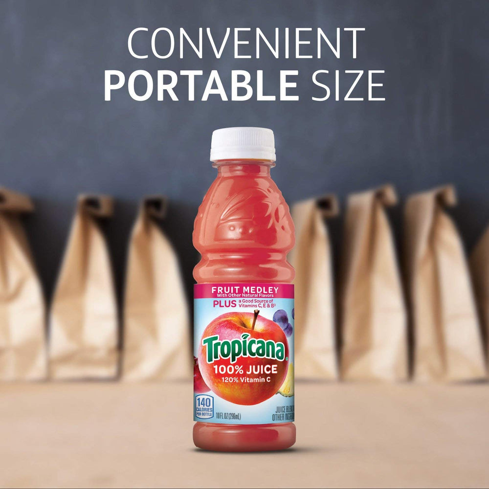 Tropicana juice rich in vitamins C, B, and E for daily wellness