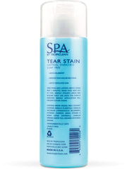TropiClean SPA blueberry face wash bottle ready for daily grooming and fur brightening