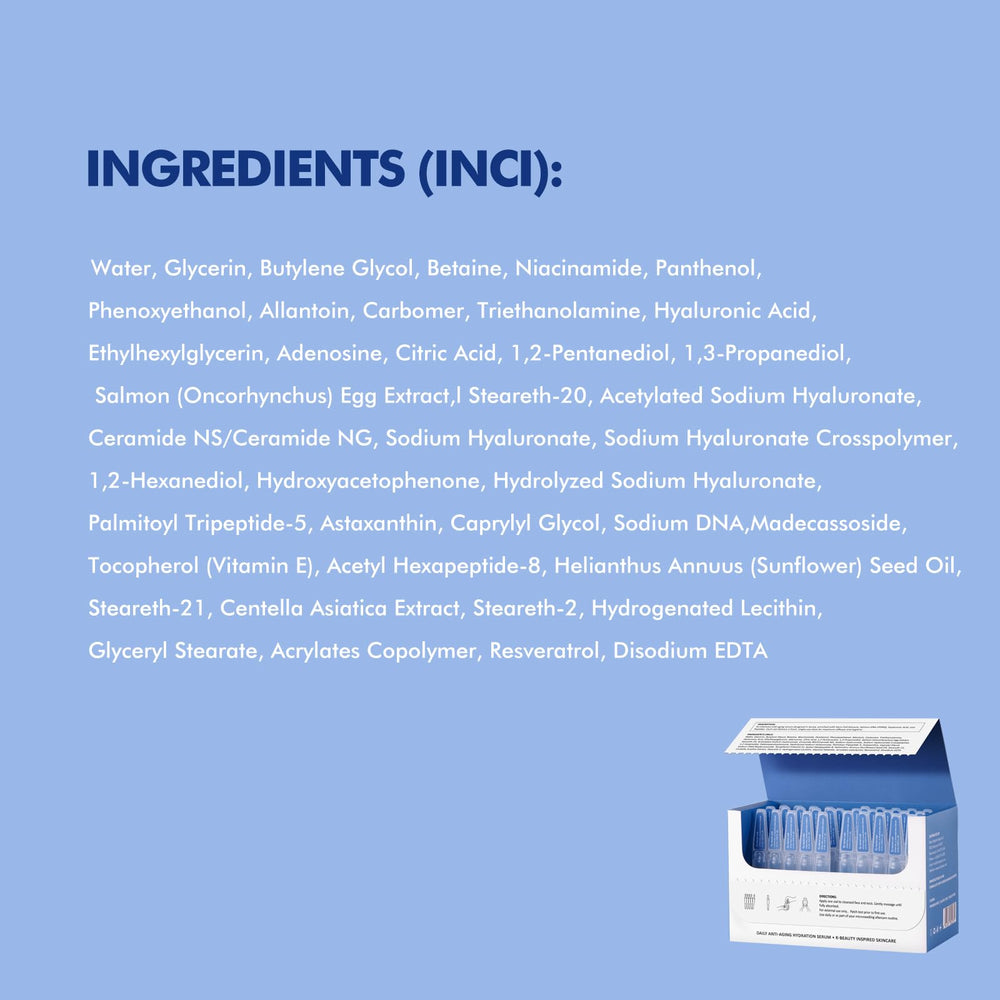 TRSTAY LUXE microneedling aftercare collection with fresh ampoules