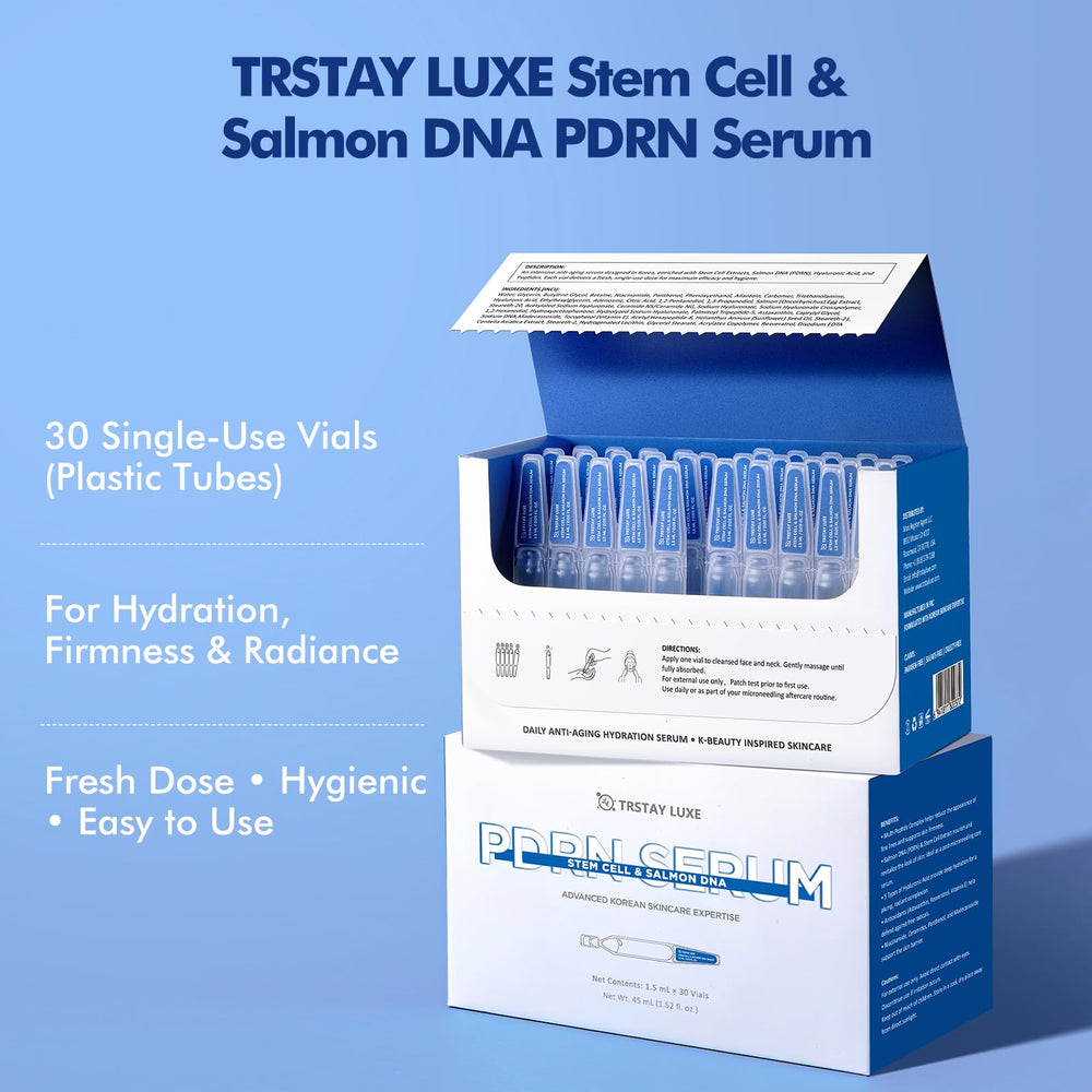 TRSTAY LUXE post-procedure care ampoule soothes and protects skin