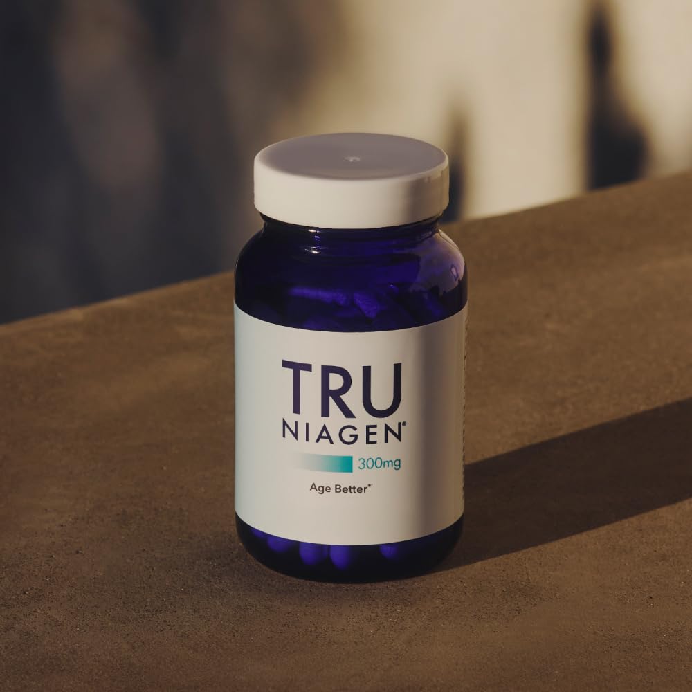 TRU NIAGEN capsules closeup of NR capsules in crisp focus