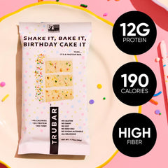 TRUBAR gluten-free dairy-free bar assembly on a white surface highlighting simplicity.