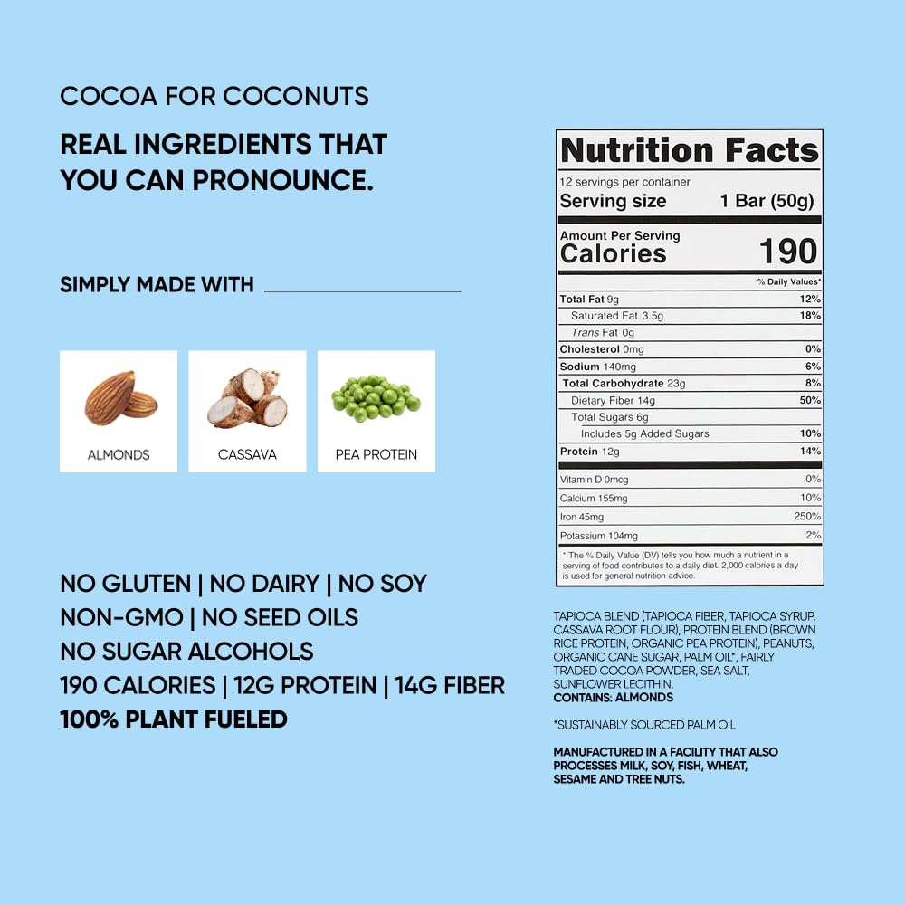 TRUBAR Gluten-free label on packaging, gluten-free snack option.