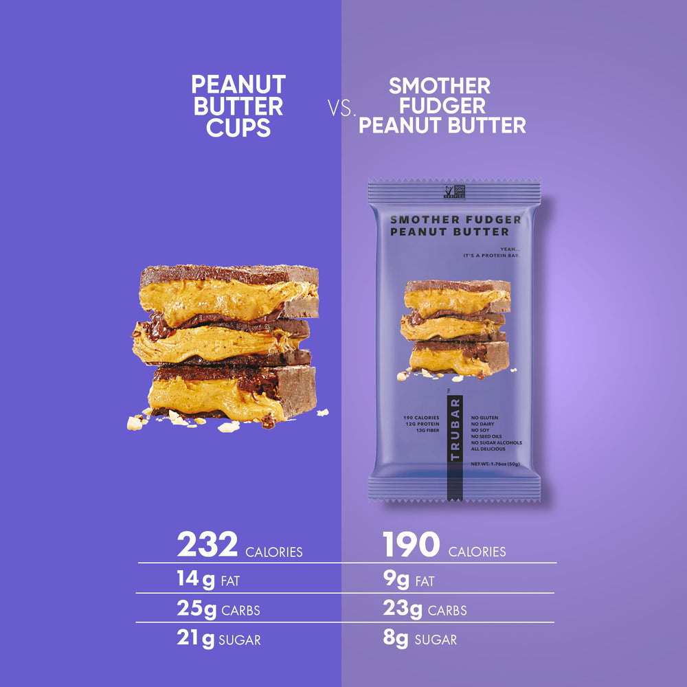 TRUBAR On-the-go snack bar—convenient nourishment any time.