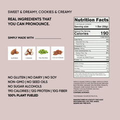 TRUBAR Smother Fudger Peanut Butter bar with chocolate coating and fiber-rich profile