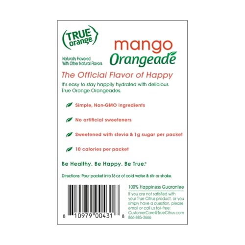 Pour ready True Citrus mix into water to elevate daily hydration