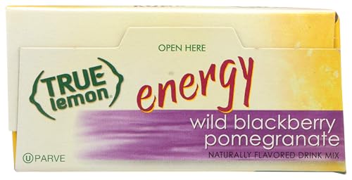 True Lemon Energy no artificial sweeteners or preservatives in simple clean ingredients.