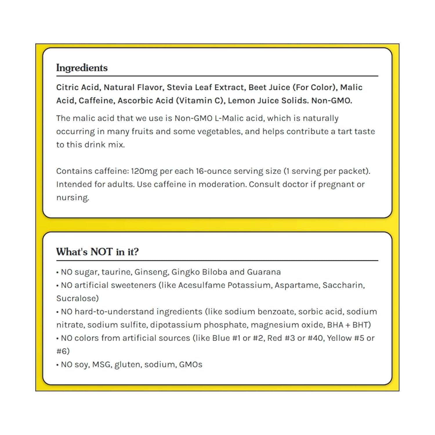 On-the-go fitness bag with True Lemon Energy packets