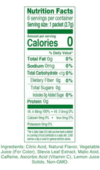 True Lemon Energy Wild Cherry Cranberry packets close-up, easy mix for on-the-go hydration.