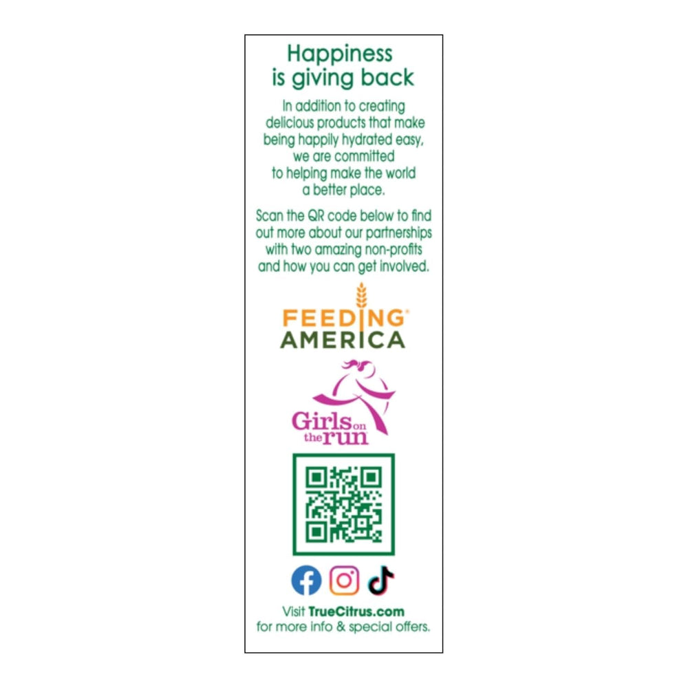 Family-friendly True Lemon Original Lemonade prepared for drinking