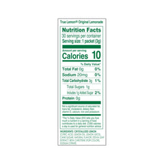 Dissolving True Lemon Original Lemonade mix in a 16 ounce water