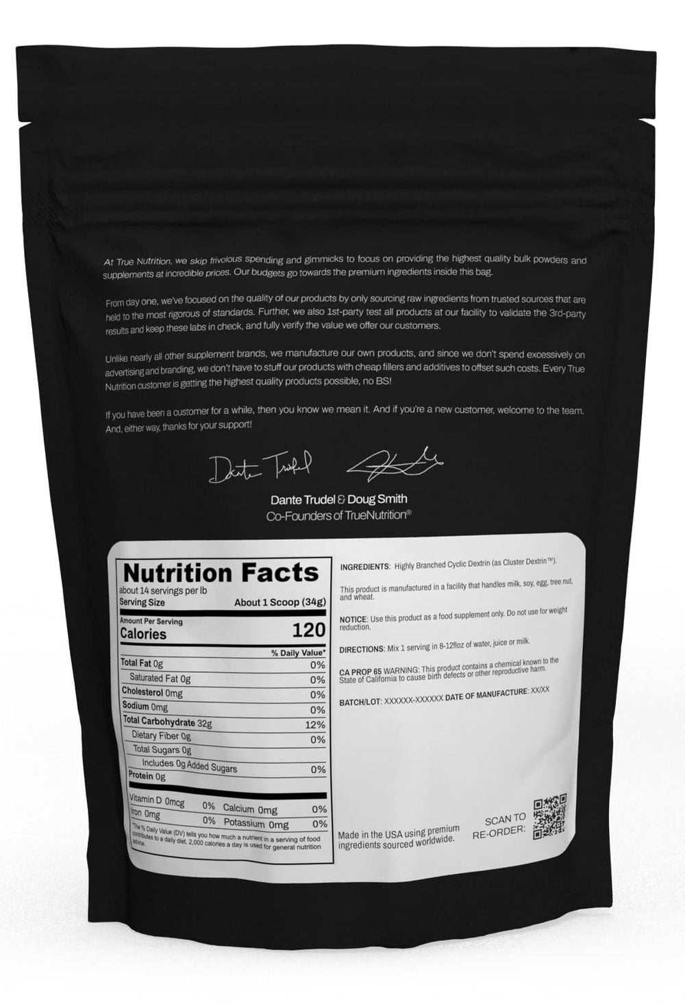 HBCD scoop with powder for convenient intra-workout fueling.