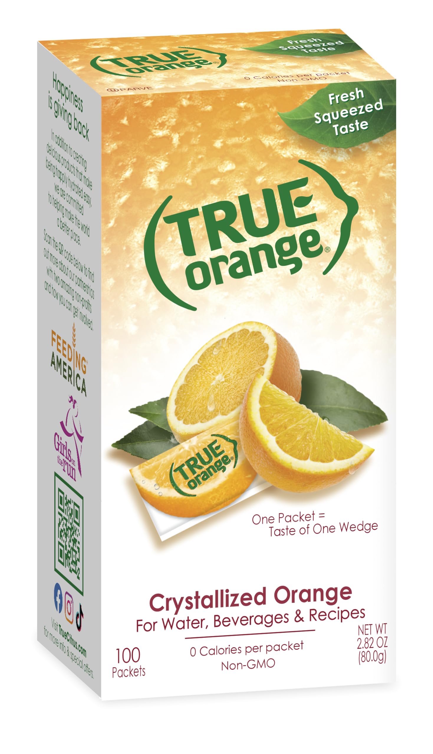 True Citrus True Orange bulk dispenser shown for easy flavoring.