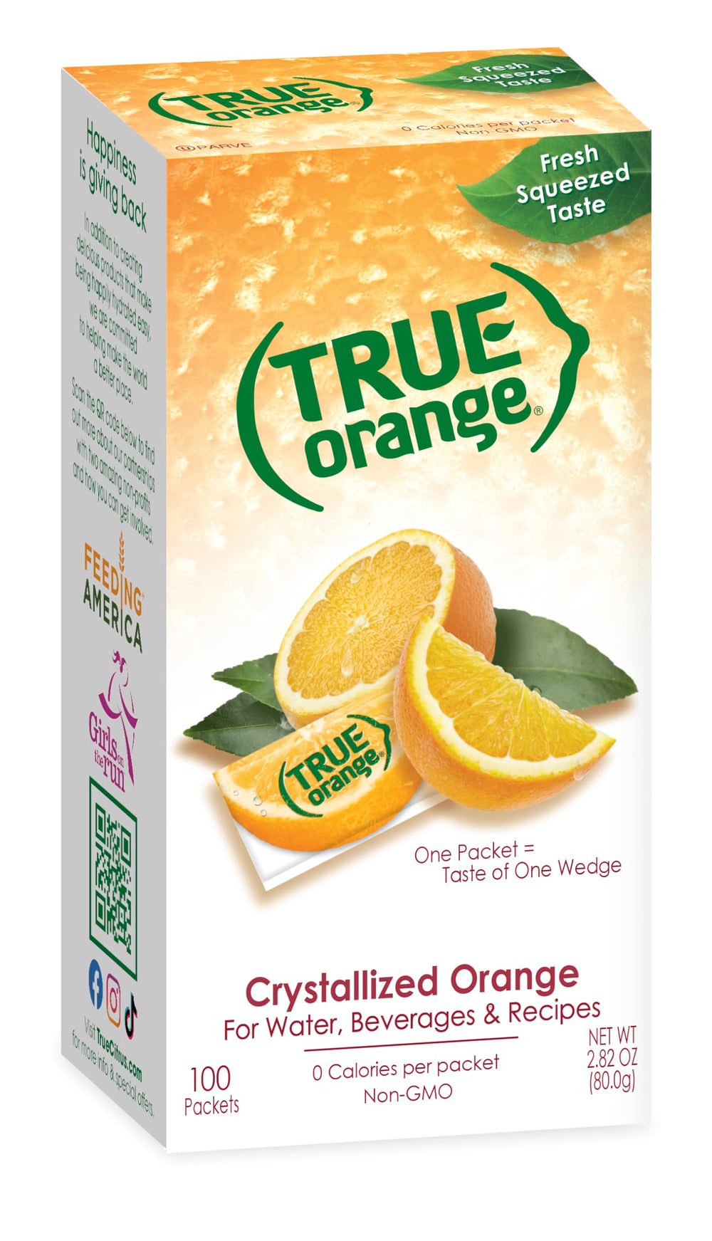 True Citrus True Orange bulk dispenser shown for easy flavoring.