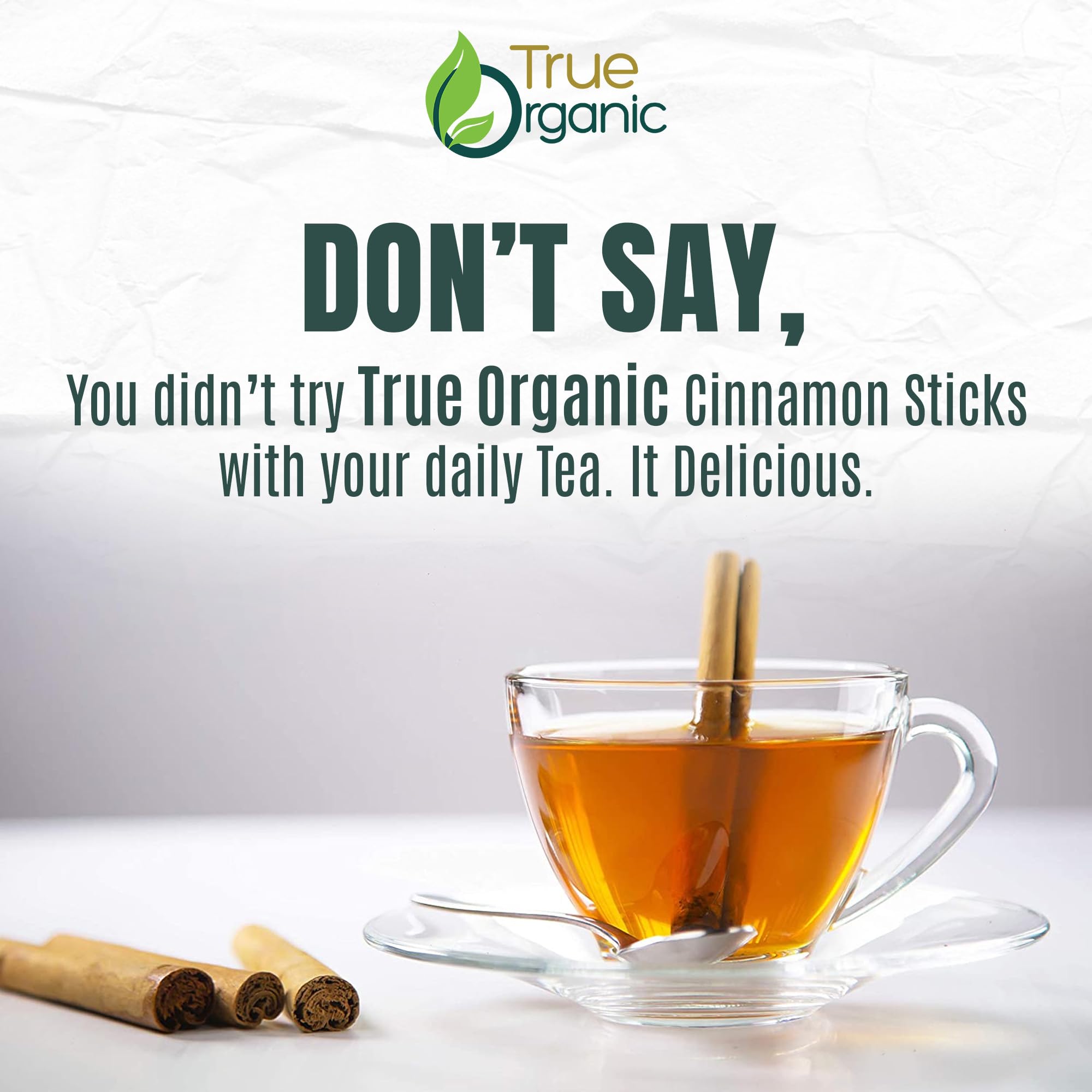 Spice drawer with True Organic cinnamon sticks for quick flavor boosts.