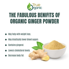 Origin highlight: True Organic Ceylon Ginger powder from Sri Lanka, premium spice option.