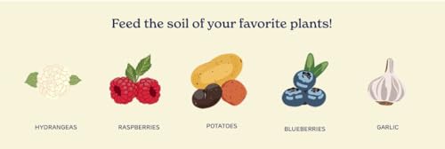 True Organic Prilled Sulfur being poured, showing uniform granules