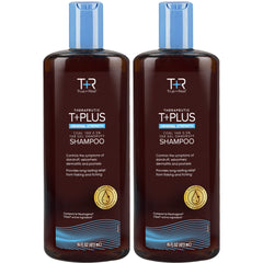 True+Real Coal Tar Therapeutic bottle front showing anti-dandruff action for flaky scalps.