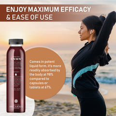 True Vine cinnamon oil pour highlighting quick absorption and aroma