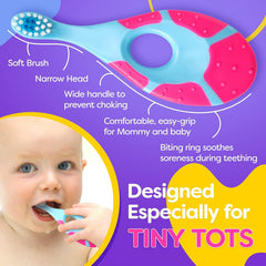 Trueocity multi-color design attracts kids while encouraging brushing time.