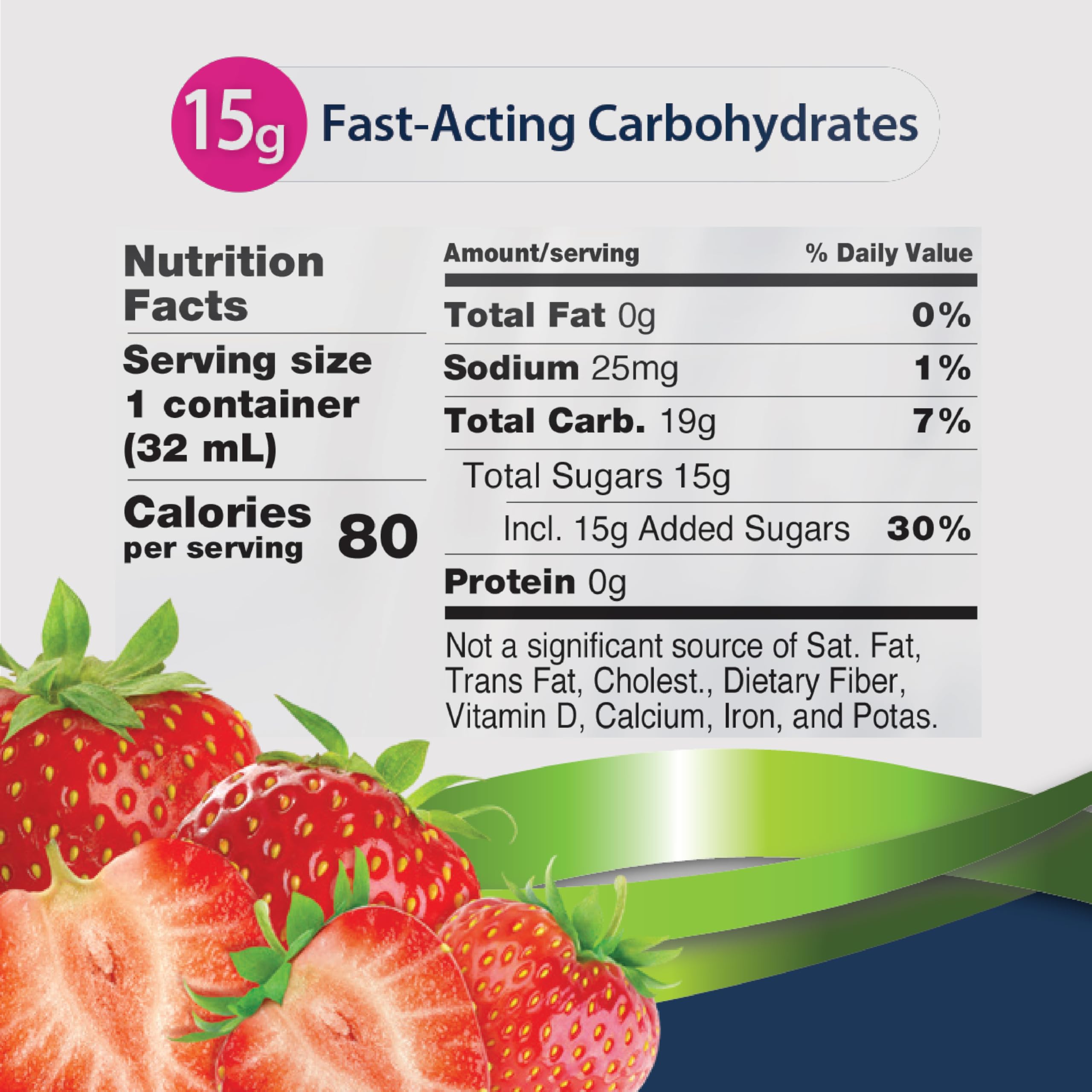 TRUEplus strawberry gel pouch in backpack, convenient for sudden energy boosts.