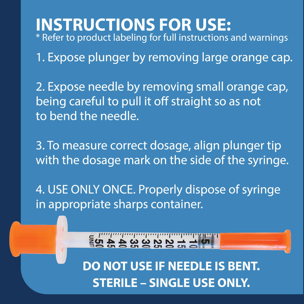 TRUEplus insulin syringe transparent barrel with clear graduations