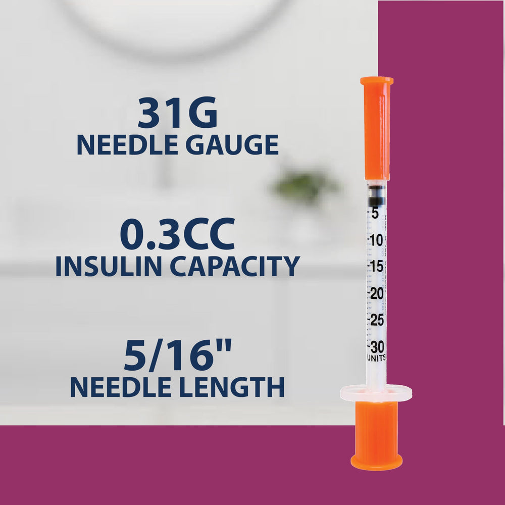 TRUEplus sterile single-use syringe with safety cap shows hygiene-first design.