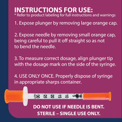 TRUEplus silicone-coated 31G needle close-up for smoother injections.