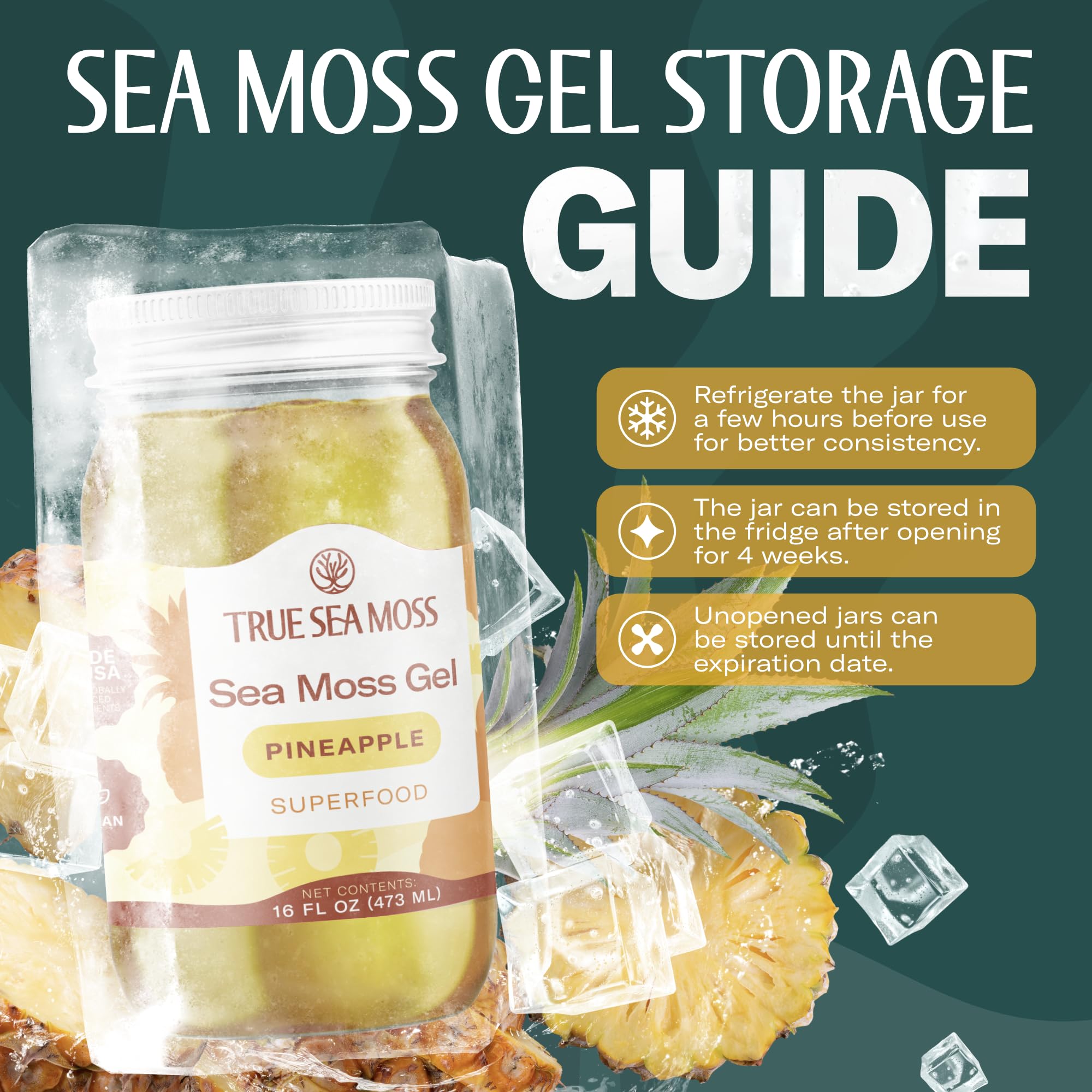 TrueSeaMoss sea moss gel in a family setting, showcasing versatile use