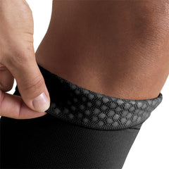 Truform open-toe compression stockings with sandals-friendly inspection.