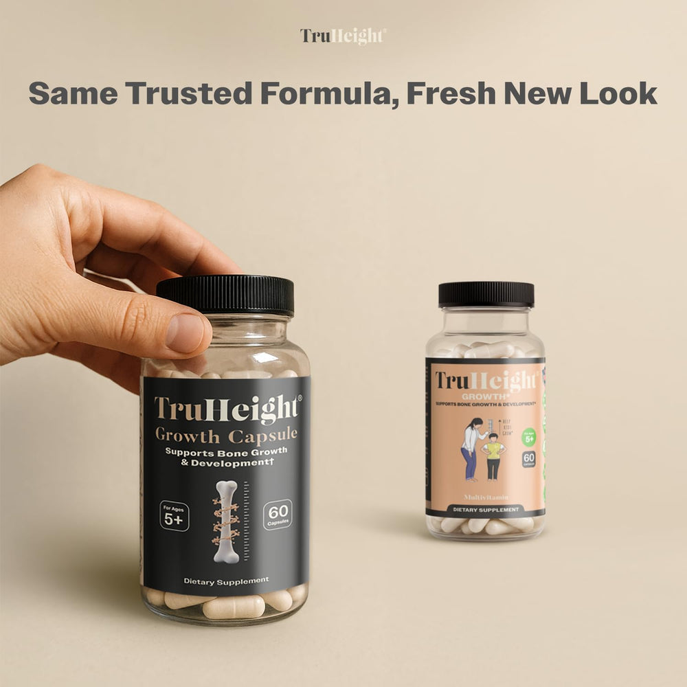 TruHeight proprietary herbal blend illustration highlighting natural ingredients.